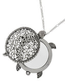 Turtle Magnifying Glass Necklace