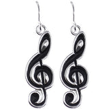 Treble Clef Earrings