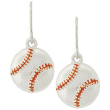 Baseball Earrings