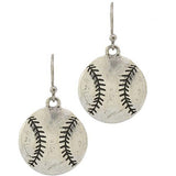 Baseball Earrings