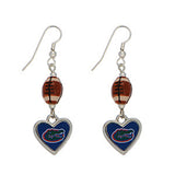 Florida Gators Logo Football Earrings