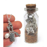 Sea Life Necklace in a Bottle