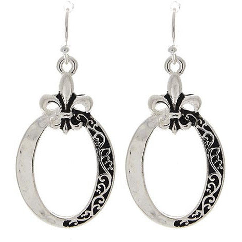 Fleur de Lis Earrings