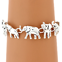 Elephant Link Bracelet