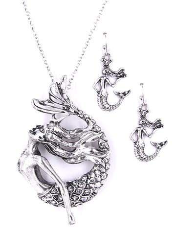 Mermaid Necklace Set