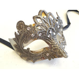 Antiqued Mardi Gras Mask