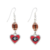 Georgia Bulldogs Earrings