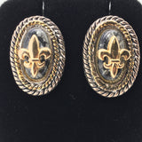 Fleur de Lis Earrings.