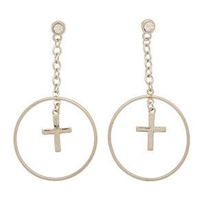 Cross Earrings