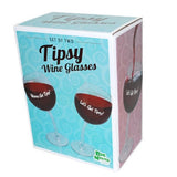 Tipsy Glass Set