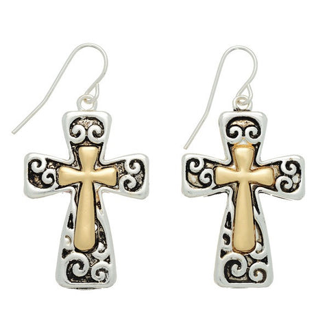 Cross Earrings