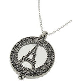 Eiffel Magnifying Glass Necklace