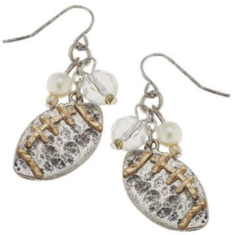 Football Earrings