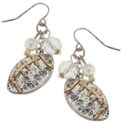 Football Earrings