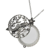 Mermaid Magnifying Glass Necklace