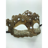 Antiqued Mardi Gras Mask