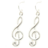 Treble Clef Earrings