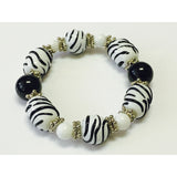 Zebra Print Bracelet