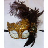 Antiqued Mardi Gras Mask