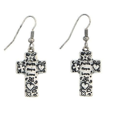 Cross Earrings