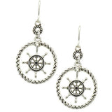 Ship Wheel Earrings