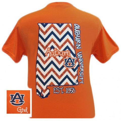 Auburn Tigers Chevron T-Shirt