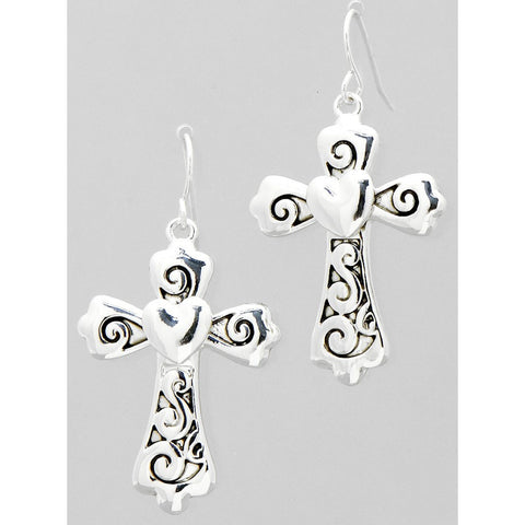 Cross Earrings