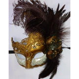 Antiqued Mardi Gras Mask