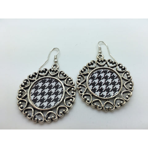 Houndstooth Earrings