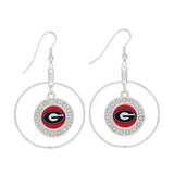 Georgia Bulldogs Earrings